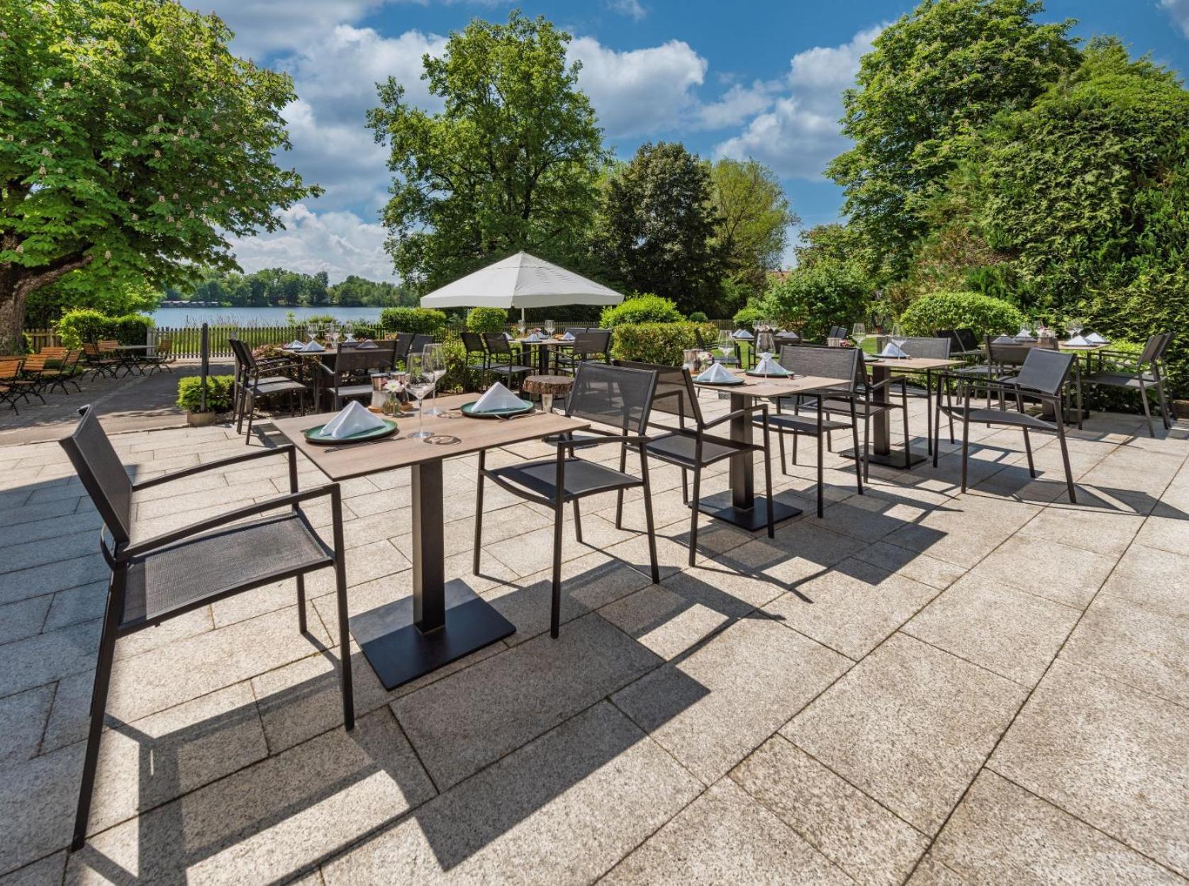 Sopherl Am See - Fruehstueck Auf Der Seeterrasse, Sehr Ruhig Und Wunderschoen Am See, 3 Minuten Nach Oberpfaffenhofen, Viele Radtouren, Restaurants & Cafes In Der Umgebung Weßling Buitenkant foto